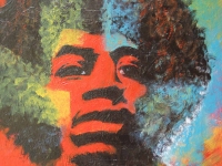 Nr 01. Affisch/Poster med Jimi Hendrix